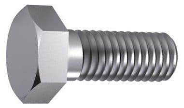 Șurub total filetat cu cap hexagonal DIN 933/ISO 4017 oțel zincat, grupa: 10,9