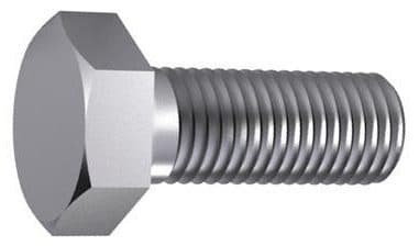 Șurub total filetat cu cap hexagonal, pas fin DIN 961/ISO 8676 oțel, grupa: 8.8
