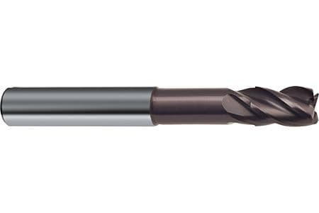 VHM freză RF100 VA NANOA WN-M 36/38 GR. 4 tăișuri coadă, tip HA, acoperire TiAlN Nano A, GUHRING 3806