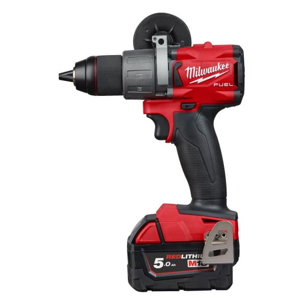 Mașină de găurit și înșurubat cu acumulator M18 FUEL™ M18 FDD2-502X, 18V, 5A, 135Nm, 2000rpm, 2 acumulatori și încărcător – Milwaukee