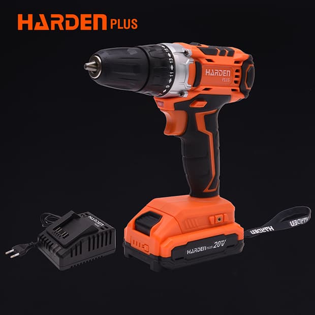 Mașină de găurit cu acumulator 20V, HARDEN 756220