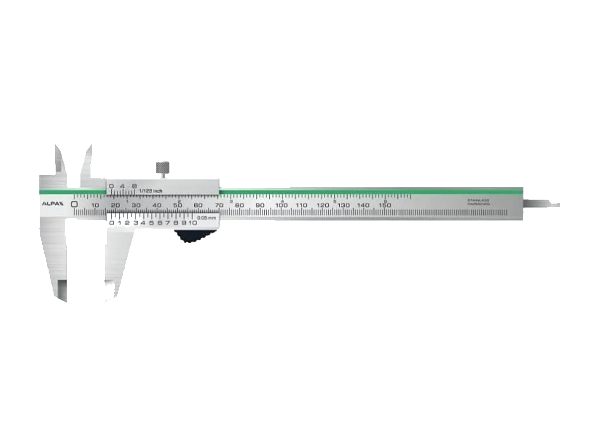 Subler monobloc Vernier cu șurub de blocare – ALPA