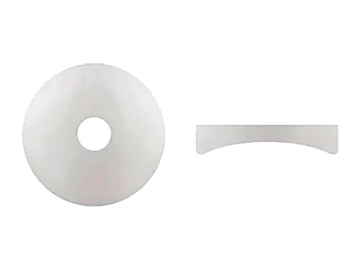 BG01 - Garnitură rotundă din polietilenă pentru cui spiralat cu cap tip umbrelă