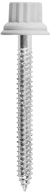 GB01 - Șurub autofiletant cu cap flanșat din nylon cu 12 puncte (cap bihexagonal), călit, zincat