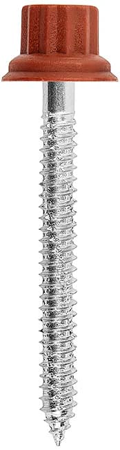GB03 - Șurub autofiletant cu cap flanșat din nylon cu 12 puncte (cap bihexagonal), călit, zincat