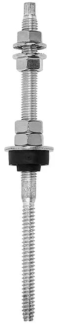 RWA22 - Șurub cu filet dublu (metric + autofiletant) și tijă hexagonală, din oțel inox A2-70 (AISI 304)