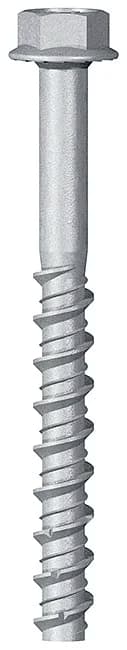 HXE41 - Șurub pentru beton brevetat, cu cap hexagonal cu flanșă zimțată, acoperire specială „Steel Saver® 1000h - ZL”, certificat ETA-CE
