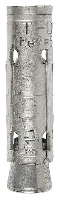 DX70 - Ancoră cu manșon și piuliță, din oțel inox A4 (AISI 316)