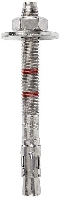 ZJE81 - Ancoră cu pană din oțel inox A4 (AISI 316), cu piuliță și șaibă serie lată, certificată ETA-CE Opt.7