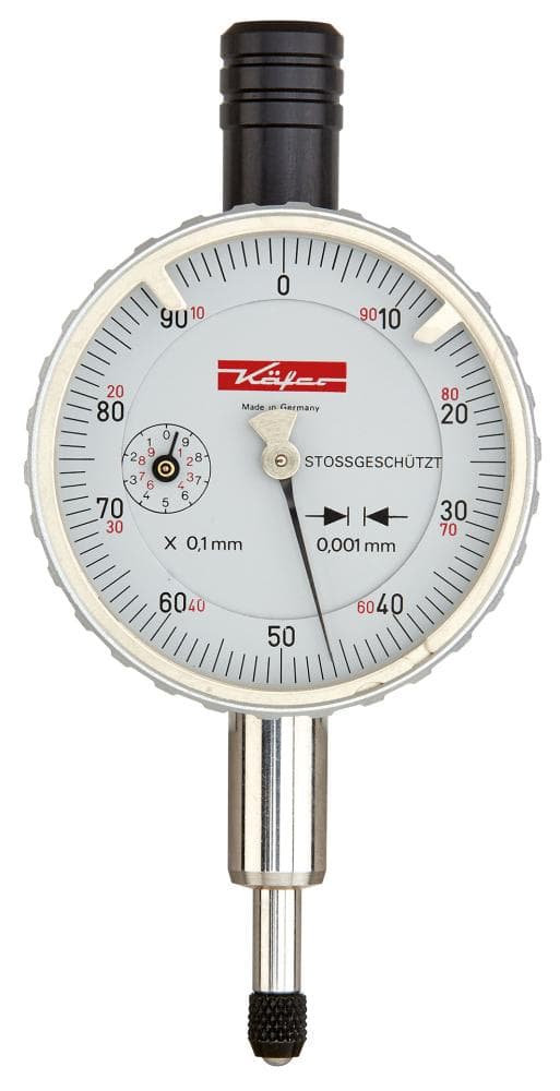 Ceas comparator de precizie 0-1mm, citire 0.001mm, KÄFER