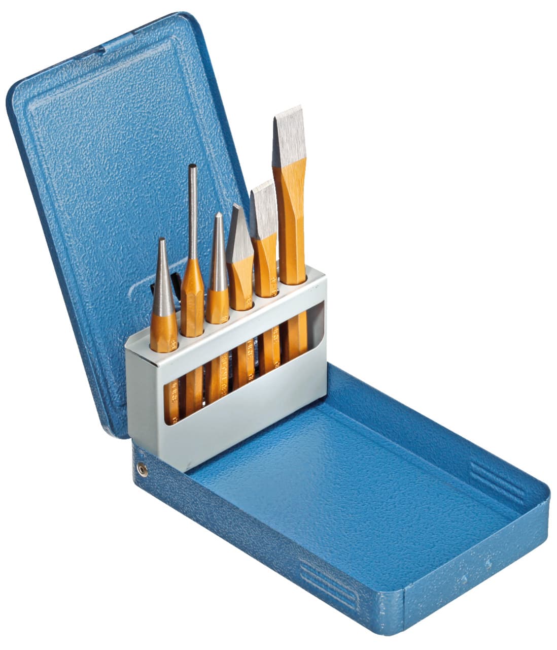 Set scule, dalte și perforatoare, 6 piese, 106 D, GEDORE