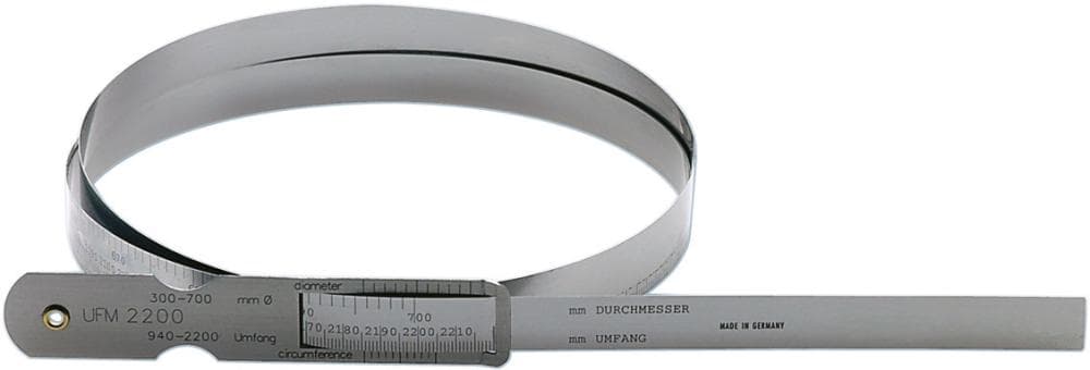 Circometru pentru măsurarea circumferinței și diametrului, 60-950 mm, HELIOS PREISSER