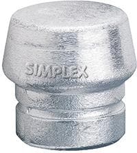 Cap de rezervă ciocan SIMPLEX, aluminiu, Ø cap 30 mm, HALDER