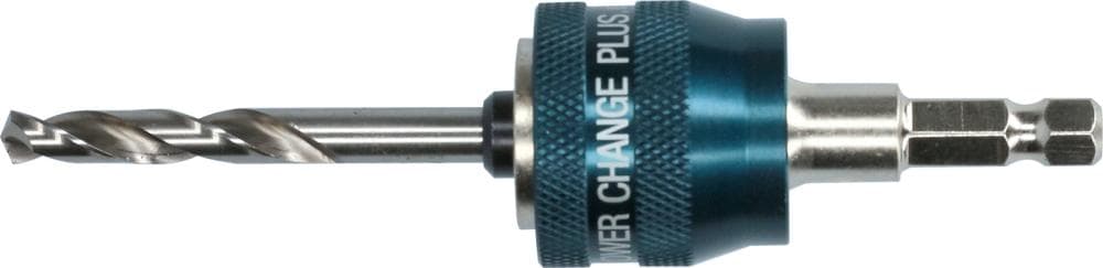 Adaptor Power-Change pentru carote, cu vârf de centrare HSS Ø 7,15 mm, pentru carote Ø 19-159 mm, coadă hexagonală 8,7 mm, 2608594253, BOSCH