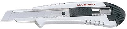 Cutter Aluminist® AC500, carcasa din aluminiu, cu 3 lame de 18 mm, TAJIMA