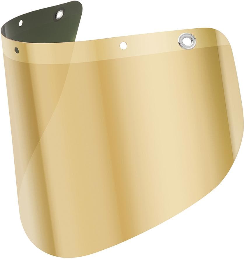 Vizieră de protecție verde-transparentă GFKVI001-6, policarbonat, 500x250x1mm, protecție aurie, ASCHUA UHL