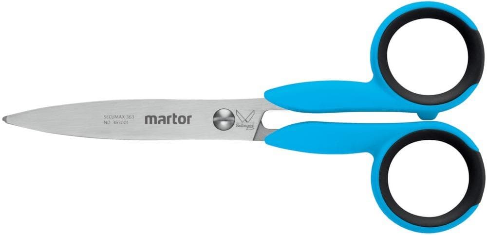 Foarfecă de siguranță SECUMAX 363, 134 mm, tăiș 56 mm, inox, MARTOR