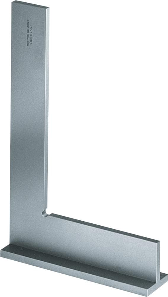 Echer pentru control, 50 x 40 mm, din inox, cu talpă, conform DIN 875/0, FORUM
