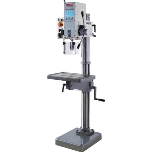 Mașină de găurit cu coloană și angrenaj GBM 3/25 SNE, max 25 mm în oțel, MK3, 400 V, 900/650 W, ELMAG