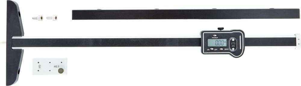 Subler digital de adâncime din aluminiu, 800 mm, FORTIS