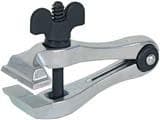 Menghină de mână cu piuliță fluture, 100 mm, deschidere 18 mm, bacuri 40 mm, TURNUS