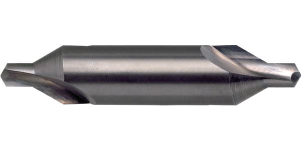 Burghiu de centrare fără fațetă VHM (736), fără acoperire, standard de fabrică, forma A, tip N, Ø 0,5–6,3 mm, GÜHRING