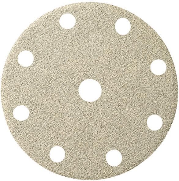 Disc abraziv cu scai, 125 mm, granulație 40, 9 găuri, FORUM