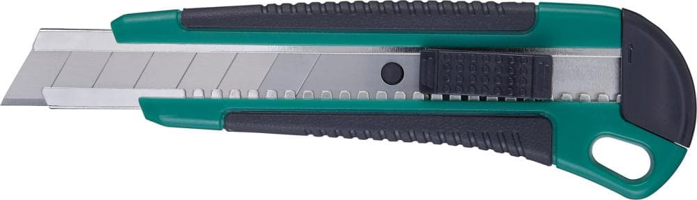 Cutter 18 mm, cu 3 lame, carcasă din plastic, FORTIS