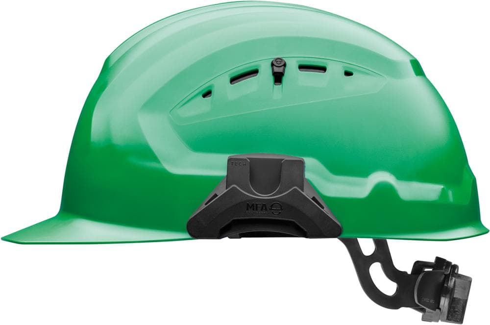 Cască de protecție Cross®Guard cu blocare prin răsucire, verde, Schuberth