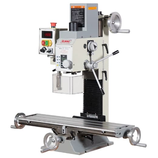 Mașină de găurit și frezat MFB 20 – L Vario, max 20mm în oțel, MK2, 230V, 600W, 82141, ELMAG