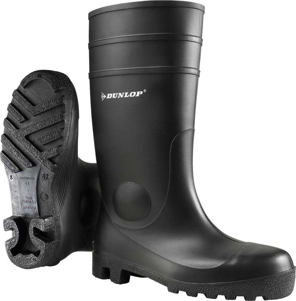 Cizme de protecție cu bombeu, Protomastor, S5 SRA, negre, Dunlop