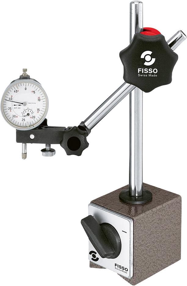 Suport magnetic pentru ceas comparator BASE-LINE, 277 mm, 300N, FISSO