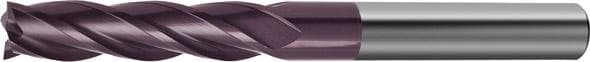 Freză cilindro-frontală extra lungă 3.0mm, carbură monobloc, TiAlN, FORUM