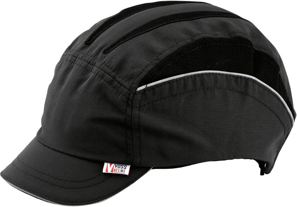 Șapcă de protecție Neo, cozoroc scurt 40 mm, negru, Voss