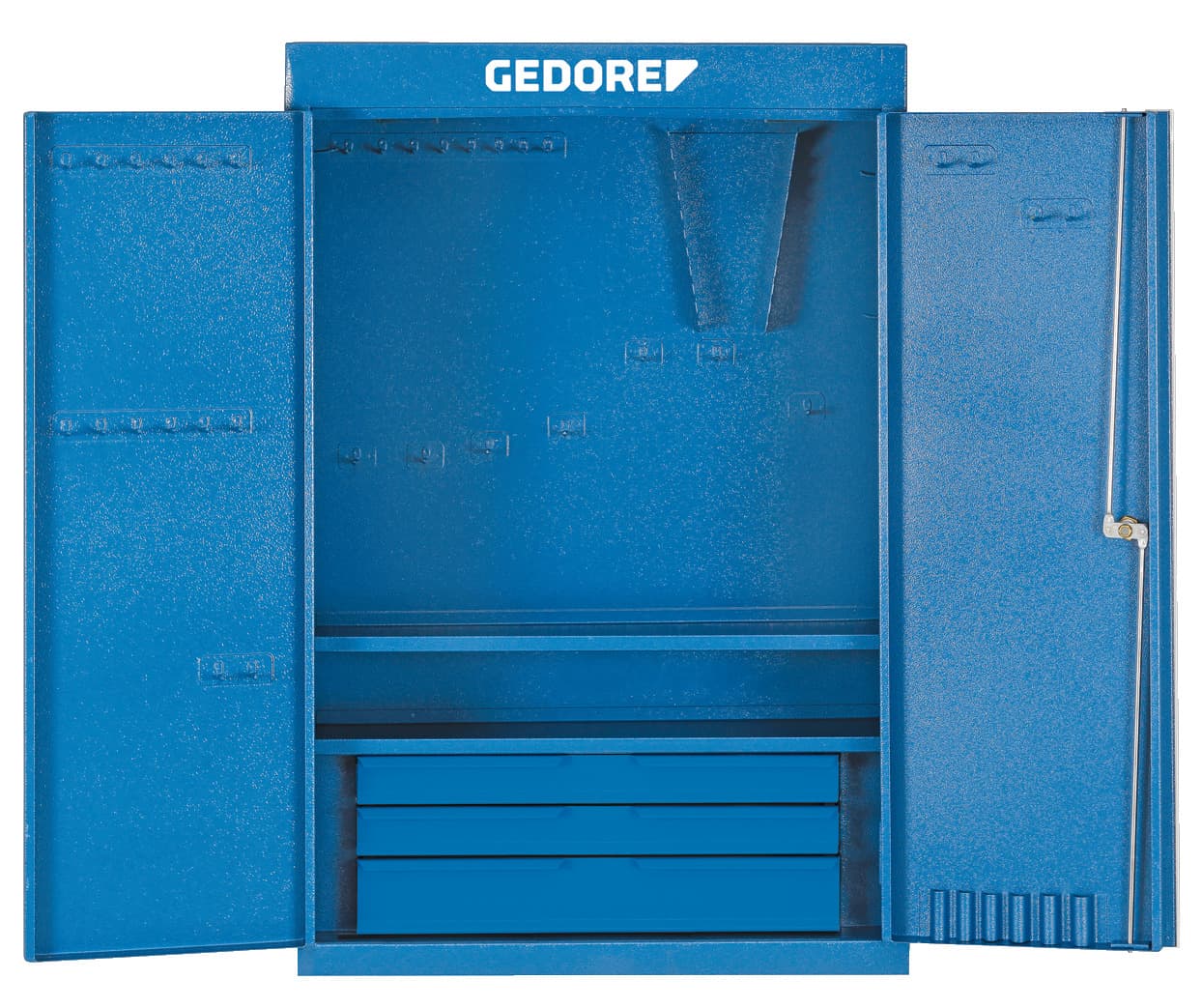 Dulap cu sertare pentru scule gol, 970x650x250 mm, 1400 L, GEDORE
