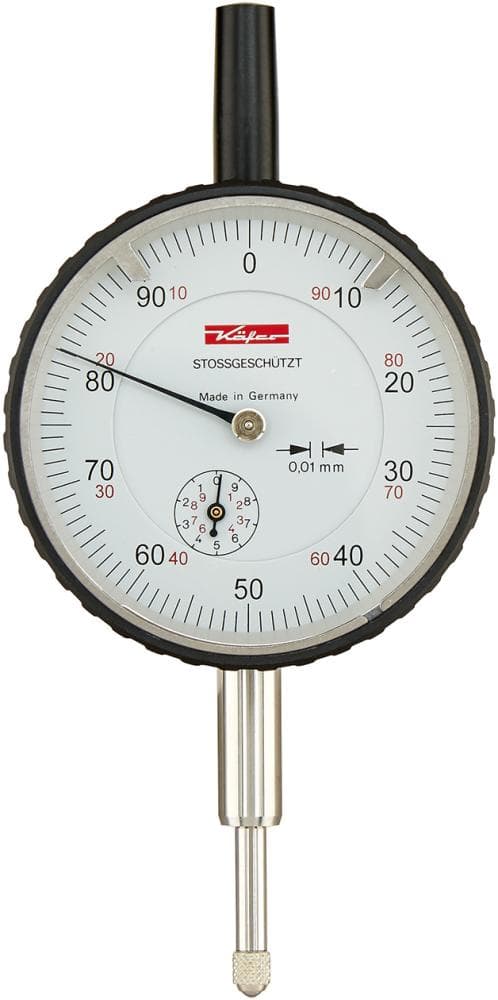Ceas comparator de precizie M2S, 0-10 mm, citire 0,01 mm, Käfer