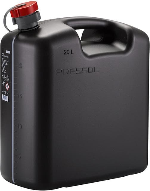 Canistră pentru combustibil HDPE 5l cu fereastră de control, PRESSOL