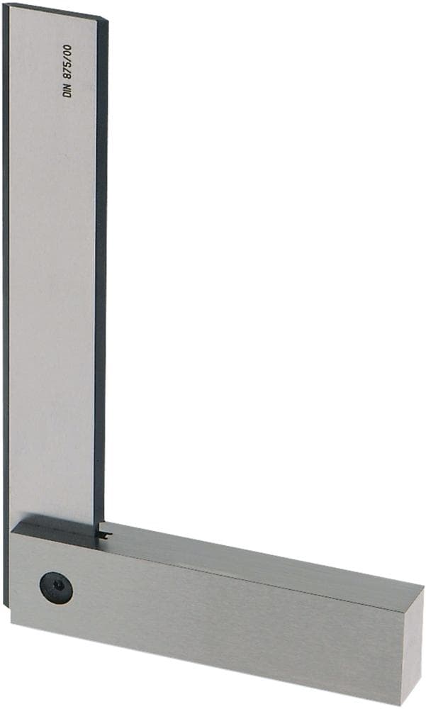 Echer de precizie, 50x40mm, inox, DIN 875/00, FORUM