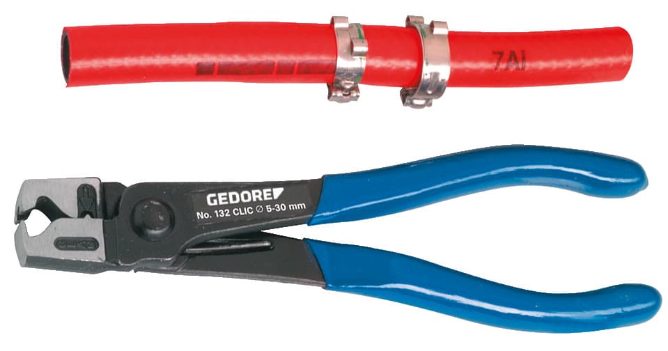 Clește pentru coliere de furtun CLIC-R, 180 mm, 132 CLIC, GEDORE