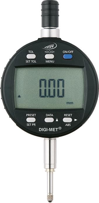 Ceas comparator digital DIGI-MET, 0-12.5mm, citire 0.01mm, HELIOS PREISSER