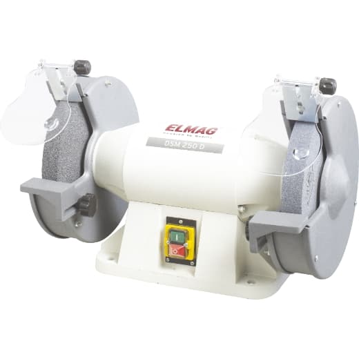 Polizor de banc DSM 250 D, piatră abrazivă 250 x 32 mm, 900 W, 400 V, 61055, ELMAG