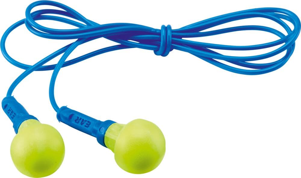 Dopuri de urechi 3M™ EAR™ Push In™, cu curea (cutie 100 perechi)