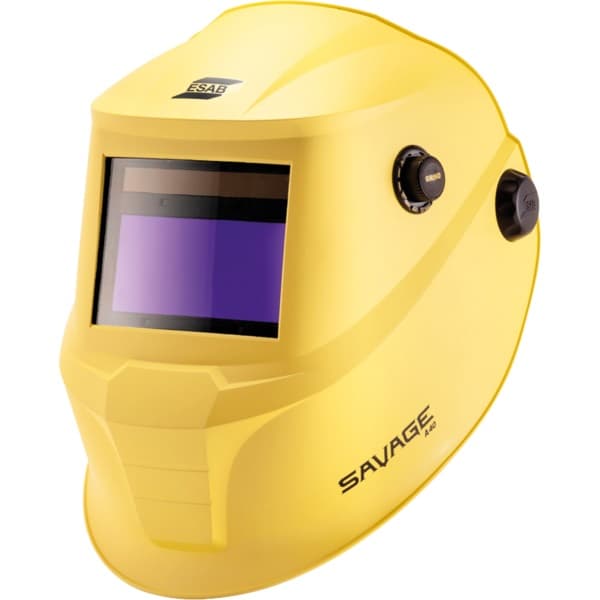 Cască de protecție pentru sudură SAVAGE A40, galbenă, ESAB