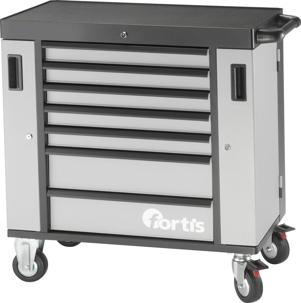 Dulap de scule mobil 920 x 475 x 995 mm, 7 sertare, FORTIS