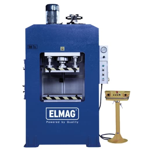 Presă electro-hidraulică PREMIUM WPHD 80, 80 tone, 400V, 5,5kW, 81840, ELMAG