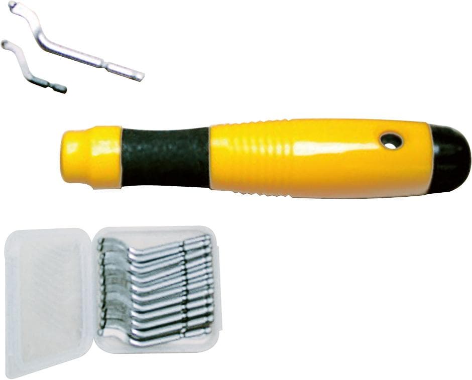 Set debavurare Softgrip SG 2000/SG 2001, 21 lame HSSE, 1 lamă HSSB, GRATTEC