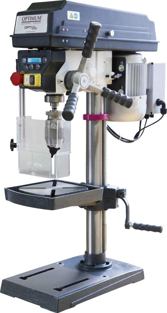 Mașină de găurit cu coloană D17 PRO, OPTIdrill, 230 V, 500 W, 5 trepte de viteză, OPTIMUM