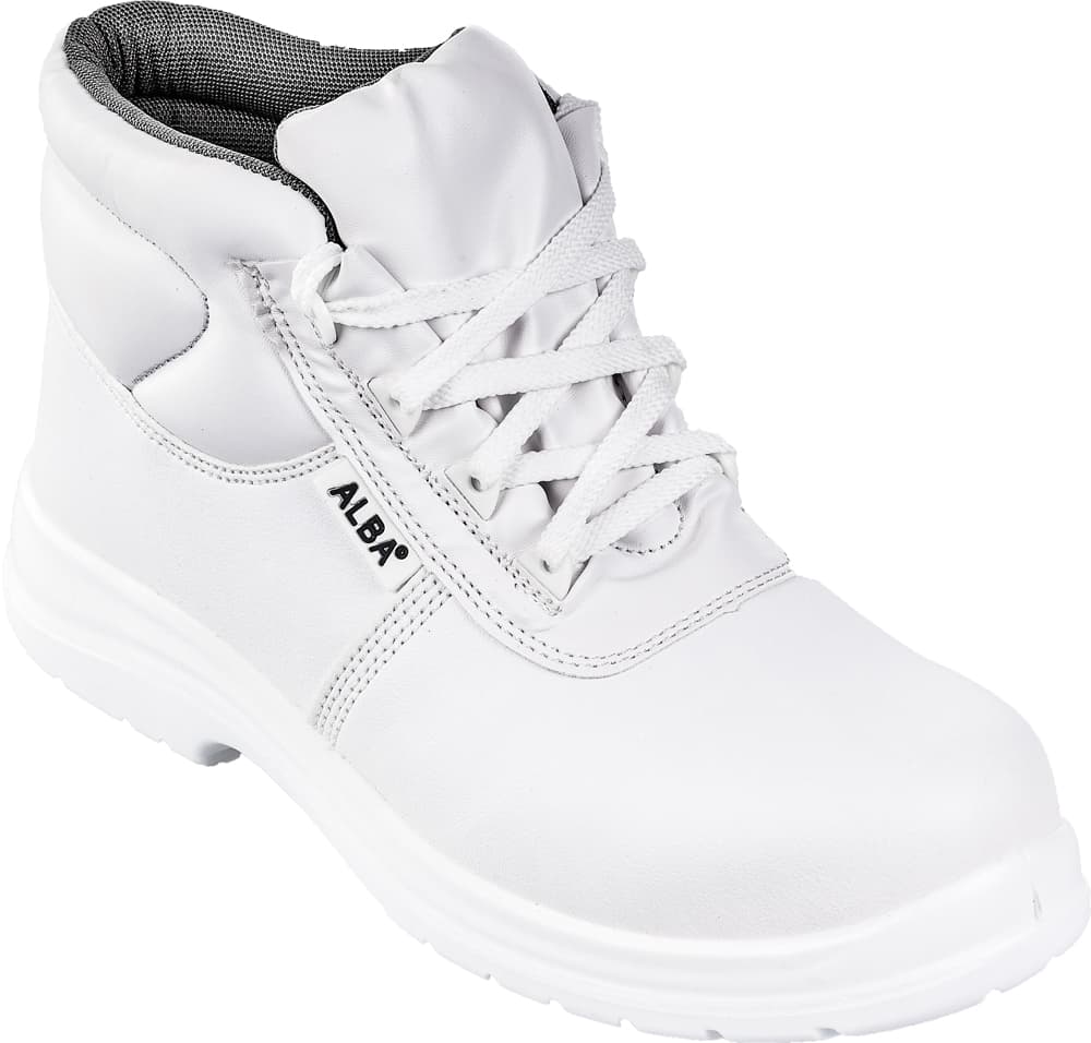 Bocanci de protecție ALBA, S2 SRC, albi, mărimea 36, Coverguard