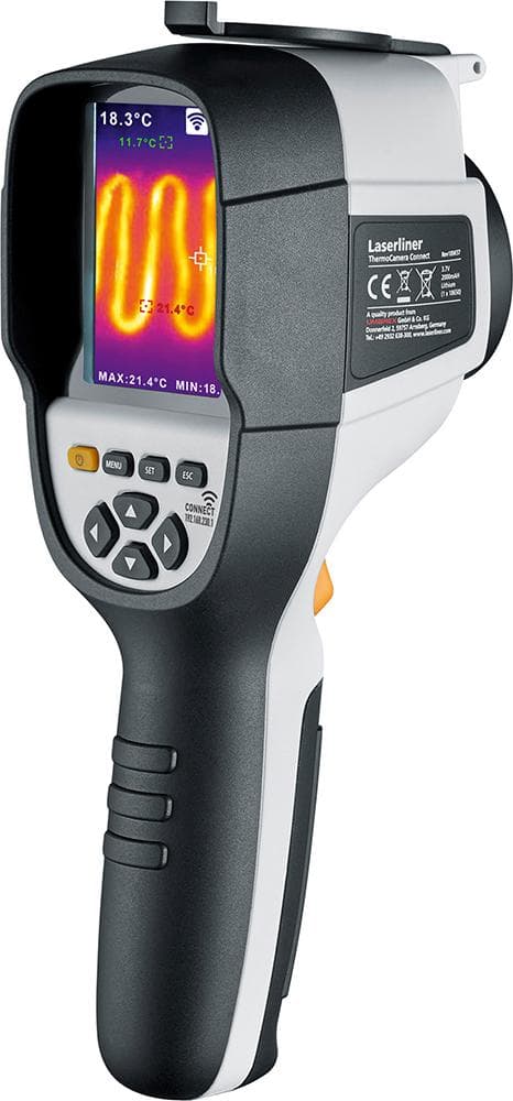 Cameră termică ThermoCamera Connect, de la -20 la +350 °C, precizie 2%, LASERLINER