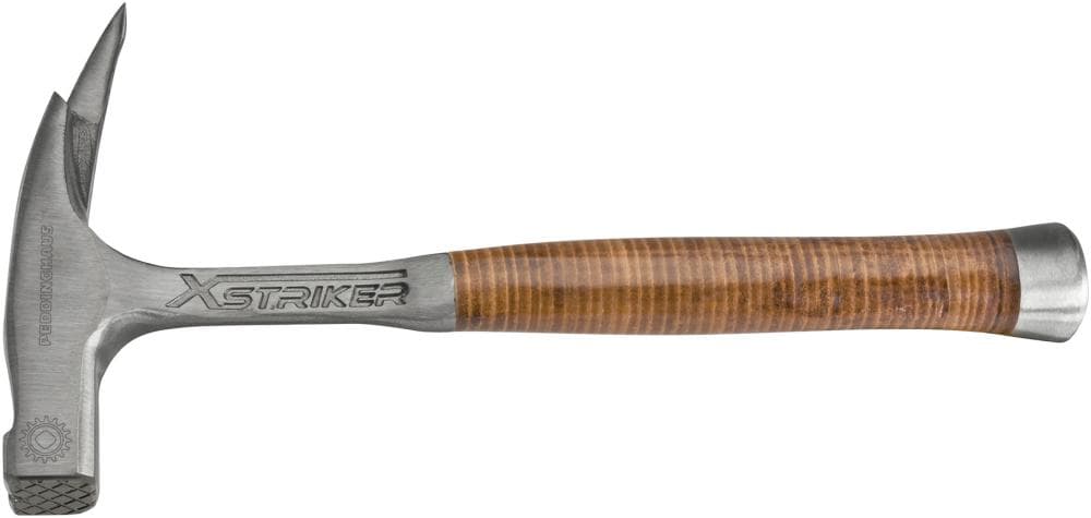 Ciocan dulgher XSTRIKER Nr. 5130.07, 600 g, cu textură rugoasă, suport magnetic pentru cuie, mâner din piele, PEDDINGHAUS